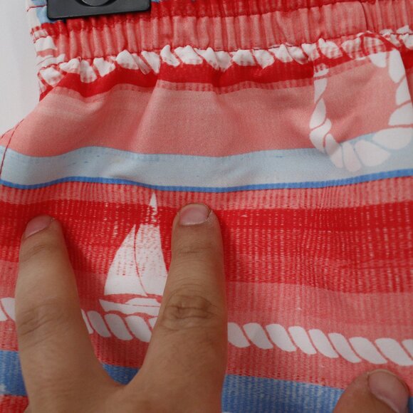 chubbies‎ swim trunks Men's Medium Drawstring striped mesh lined sailing boats - Picture 3 of 14